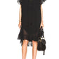  ChloeCotton Crepon Gauze Ruffle Dress - Runway Catalog