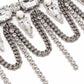  Alessandra RichCrystal-Layered Chocker Necklace - Runway Catalog