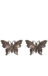  GucciCrystal Studded Butterfly Earrings - Runway Catalog