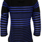  Jean Paul GaultierCyber Baba Optical Stripe Sailor Sweater - Runway Catalog