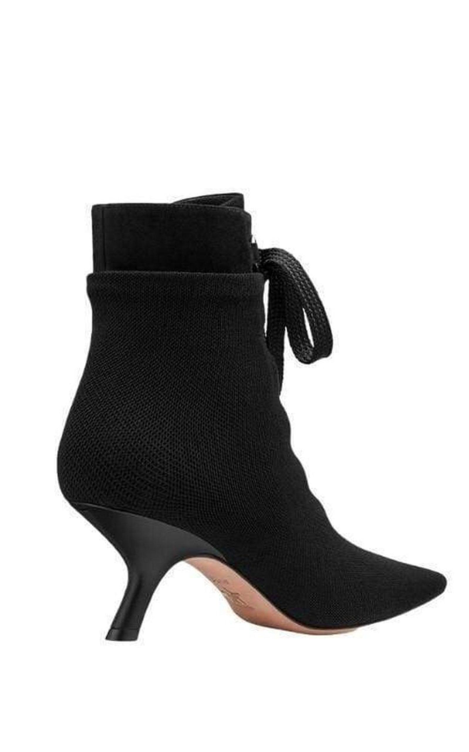 Dior D-Hide Stretch Mesh Ankle Boots