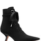  DiorD-Hide Stretch Mesh Ankle Boots - Runway Catalog