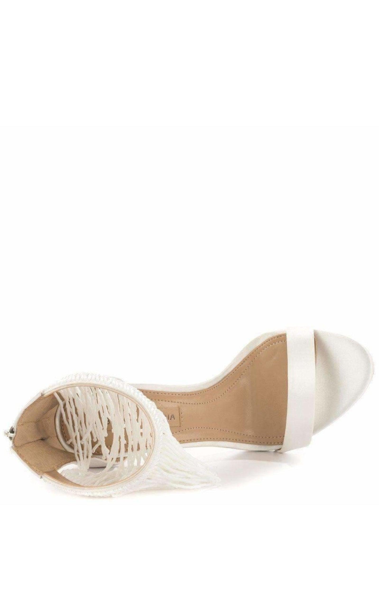 Sam Edelman Posey Metallic Floral Detail Beaded Heel Dress Slide Sandals |  Dillard's