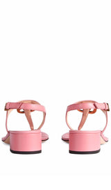  GucciDouble G Leather Sandals - Runway Catalog