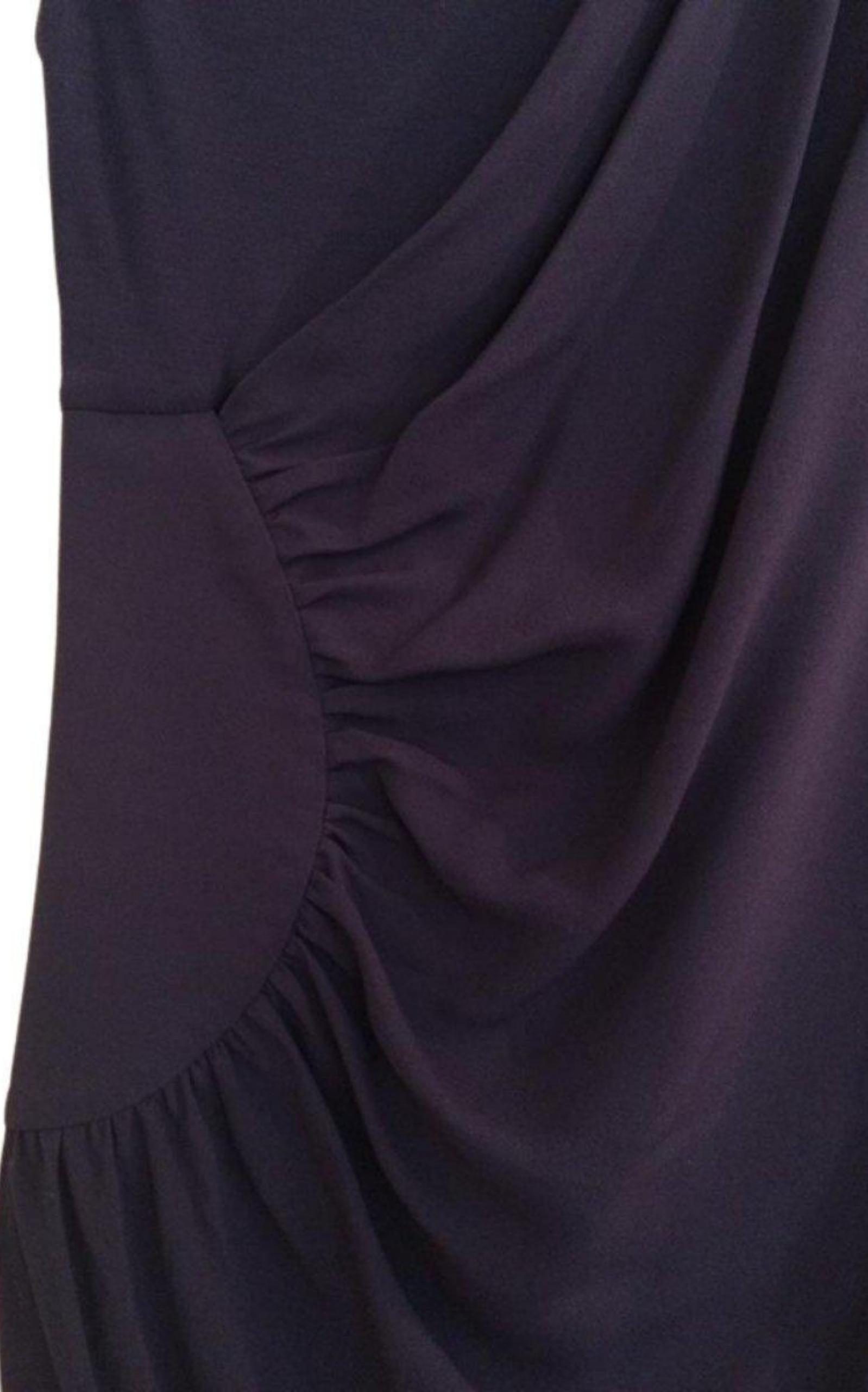  BCBGMAXAZRIADraped Side Zipper Dress - Runway Catalog