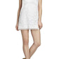  BCBGMAXAZRIADraped Sleeveless Lace Cotton Dress - Runway Catalog