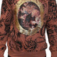  Vivienne WestwoodEmbroidered Cotton Jersey Sweatshirt - Runway Catalog