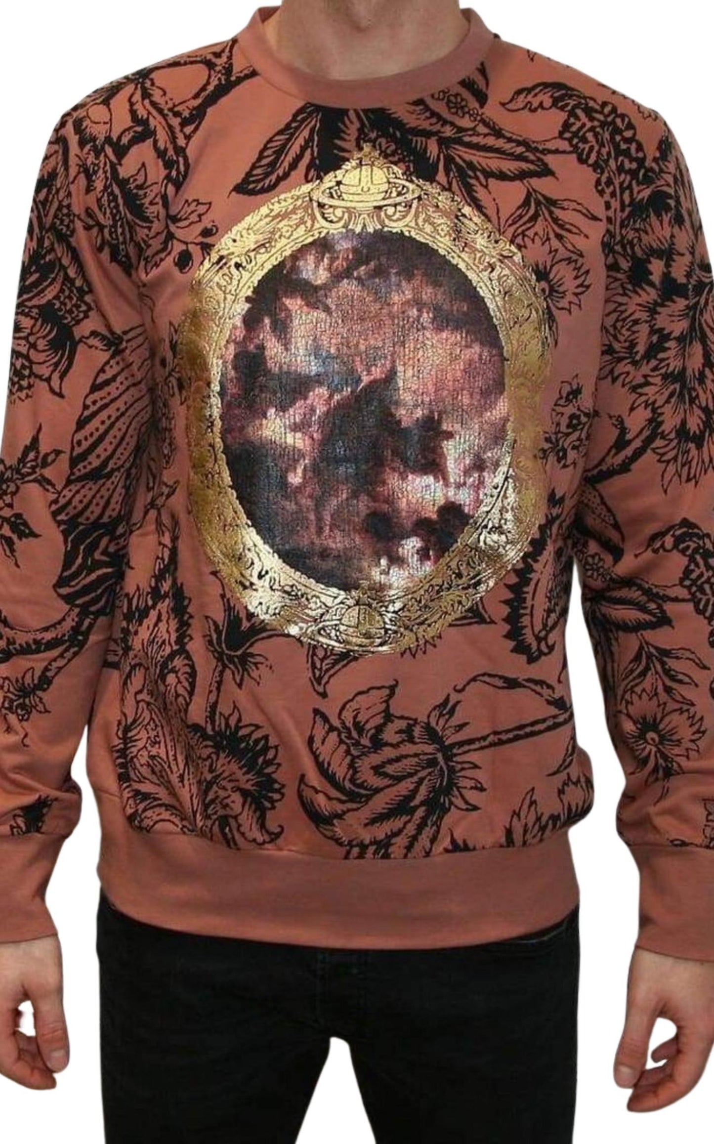  Vivienne WestwoodEmbroidered Cotton Jersey Sweatshirt - Runway Catalog