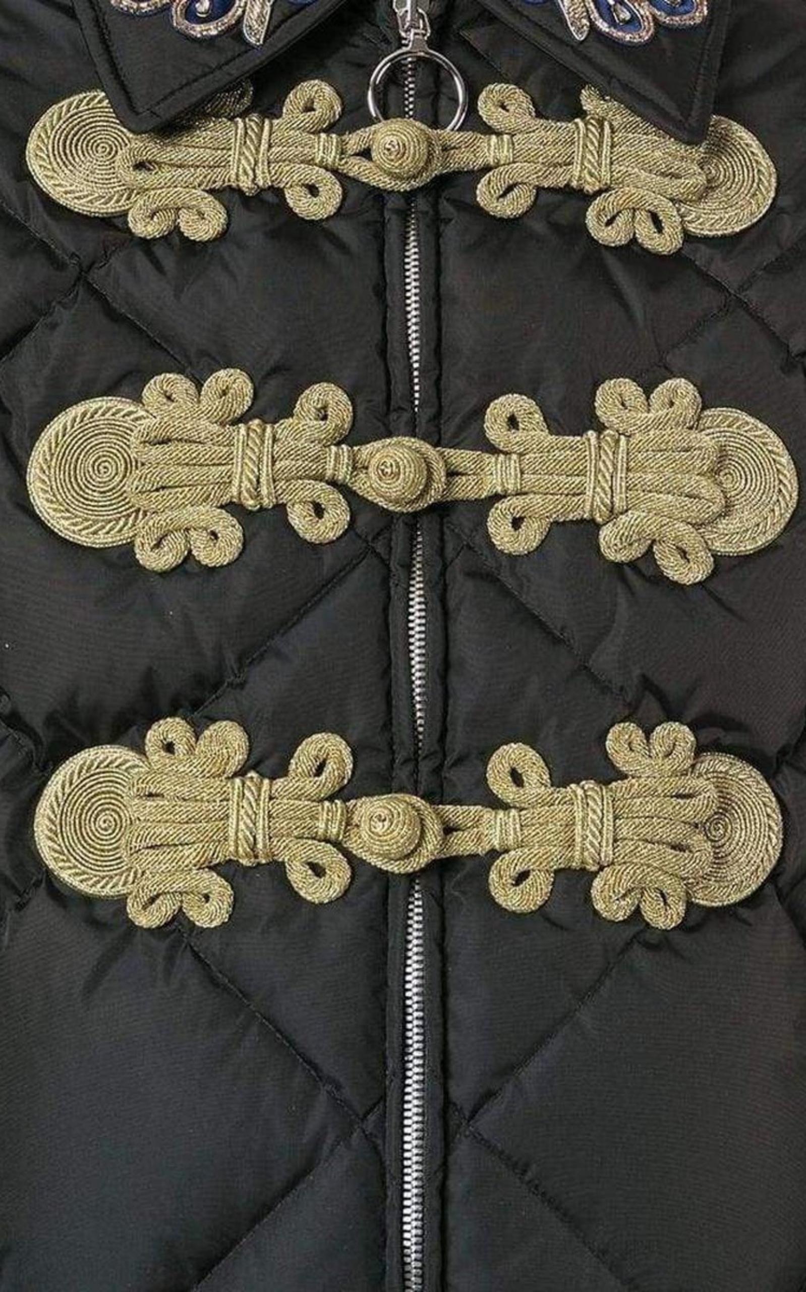  GucciEmbroidered Quilted Bomber Jacket - Runway Catalog