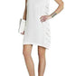 BCBGMAXAZRIAEren White Cutout Sleeveless Dress - Runway Catalog
