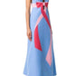  GucciFloor-Length Bow Detail with V Neck Gown - Runway Catalog