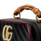  GucciGG Marmont Small Matelassé Shoulder Bag with Bamboo Handle - Runway Catalog