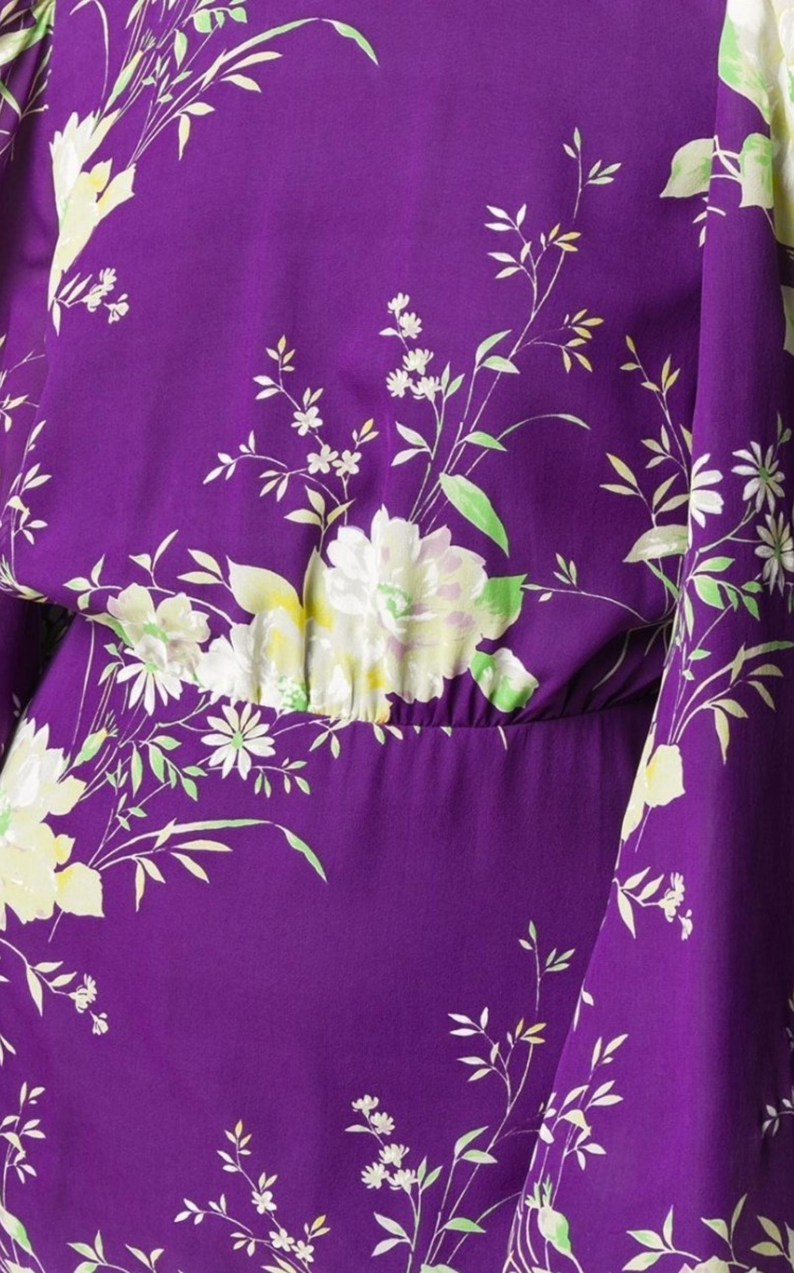  The AtticoGobi Floral-print Silk Mini Dress - Runway Catalog