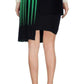  Fausto PuglisiGreen Pleated Asymmetrical Skirt - Runway Catalog