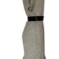  BCBGMAXAZRIAGrey Ruffle Cashmere Blend Dress - Runway Catalog