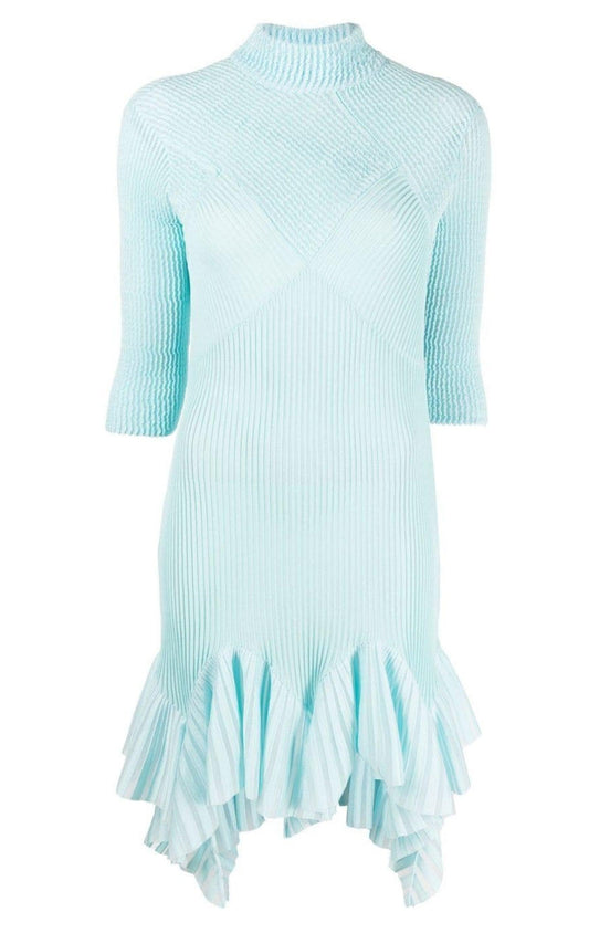  GivenchyHigh-Neck Asymmetric Dress - Runway Catalog