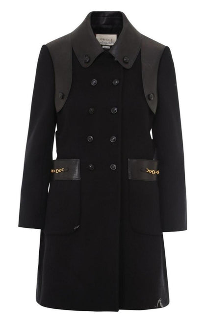 Gucci Double-breasted Wool Coat | Runway