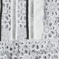  Self-PortraitIce Grey 3D Floral Guipure Lace Shirt - Runway Catalog