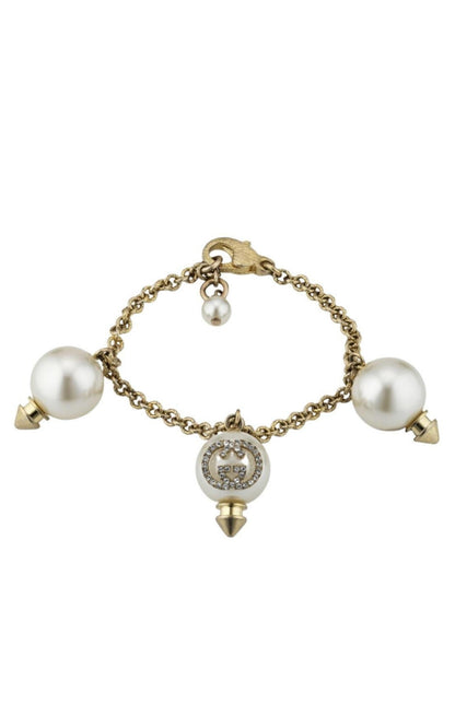  GucciInterlocking G Bracelet with Pearls - Runway Catalog