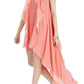 Kelsia Cascade Ruffle Halter Dress IQI66D43-6R3