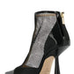  Jimmy ChooKix 100 Fishnet Patent Leather Ankle Boots - Runway Catalog