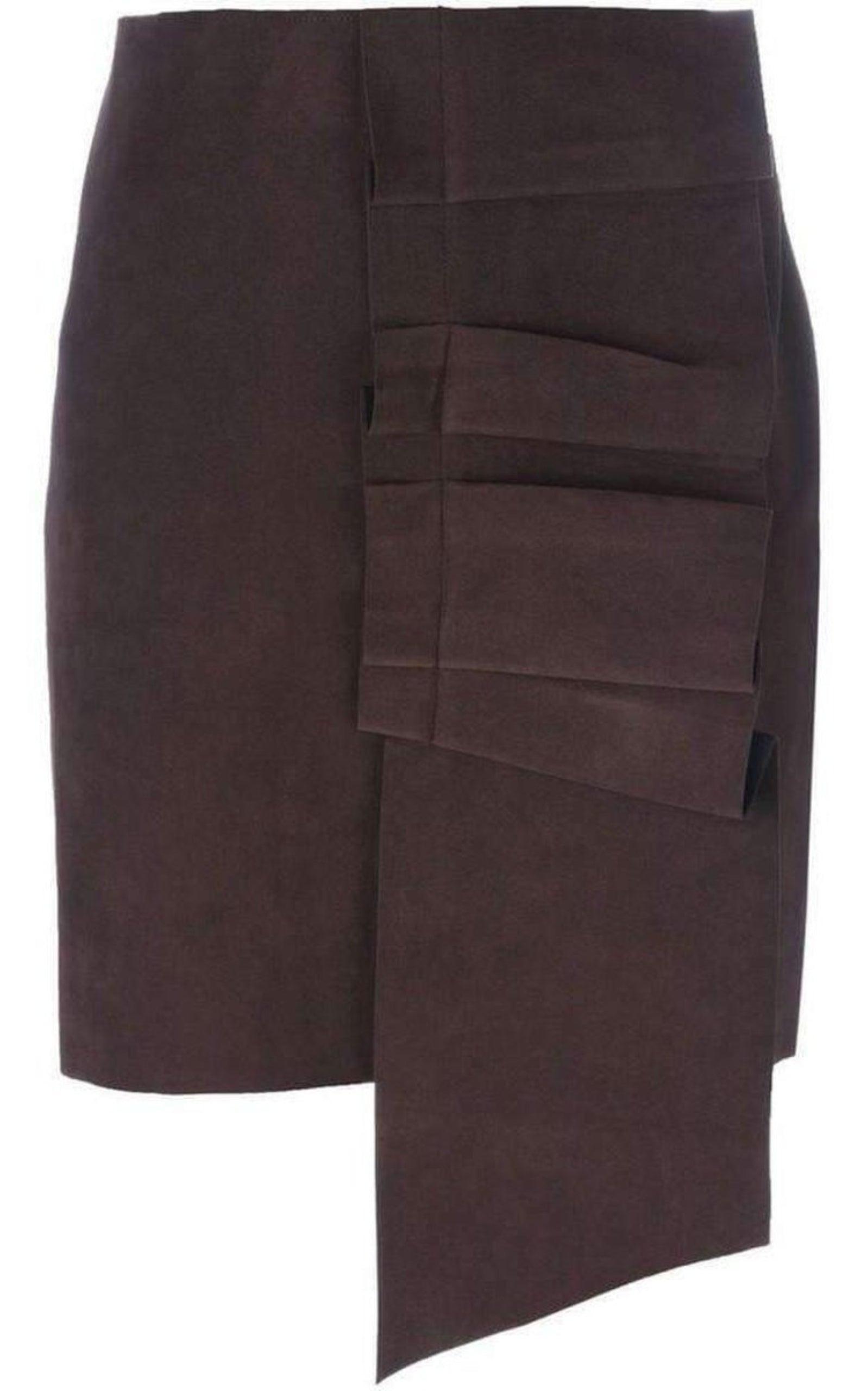  JacquemusLa Jupe Peau Skirt - Runway Catalog