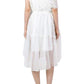  SacaiLace Trim White Seersucker Dress - Runway Catalog