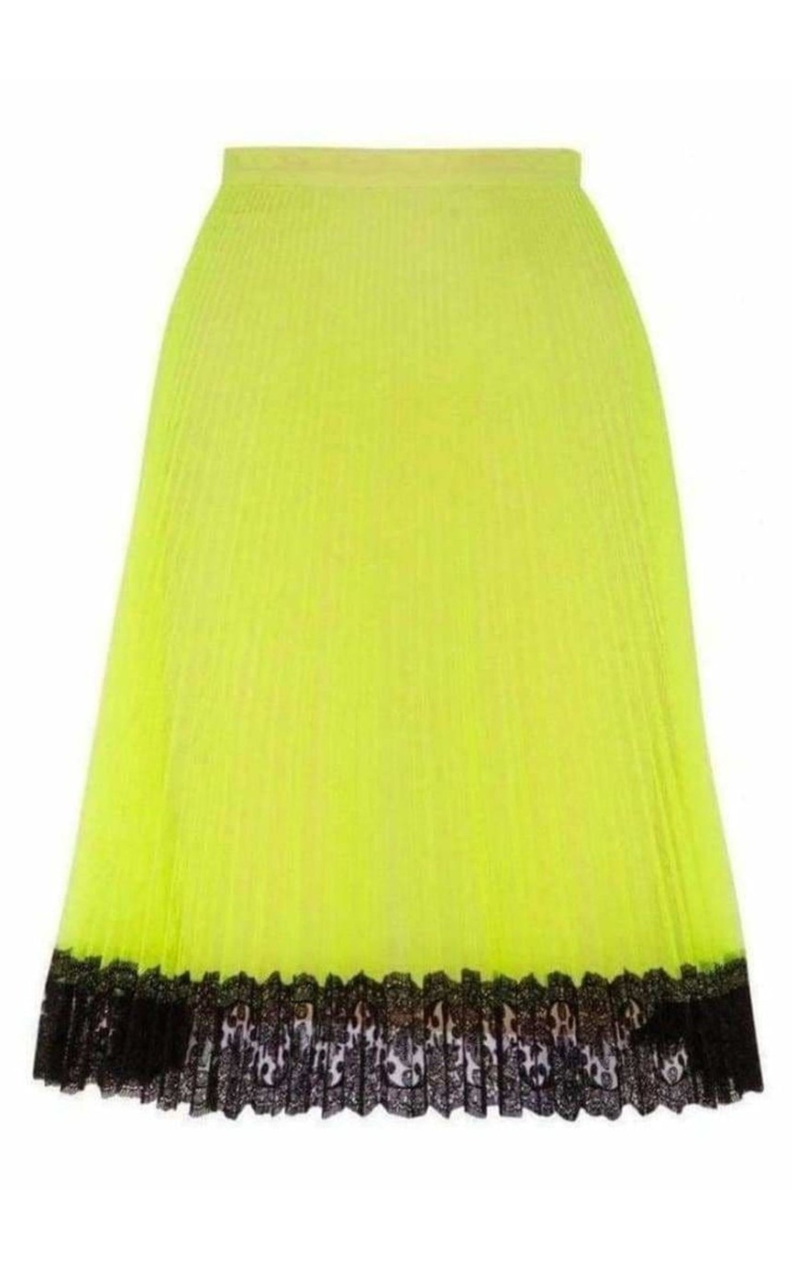  Christopher KaneLace Trimmed Neon Tulle Skirt - Runway Catalog