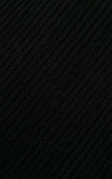  BalmainLace-up Long Sleeve Midi Sweater Dress - Runway Catalog