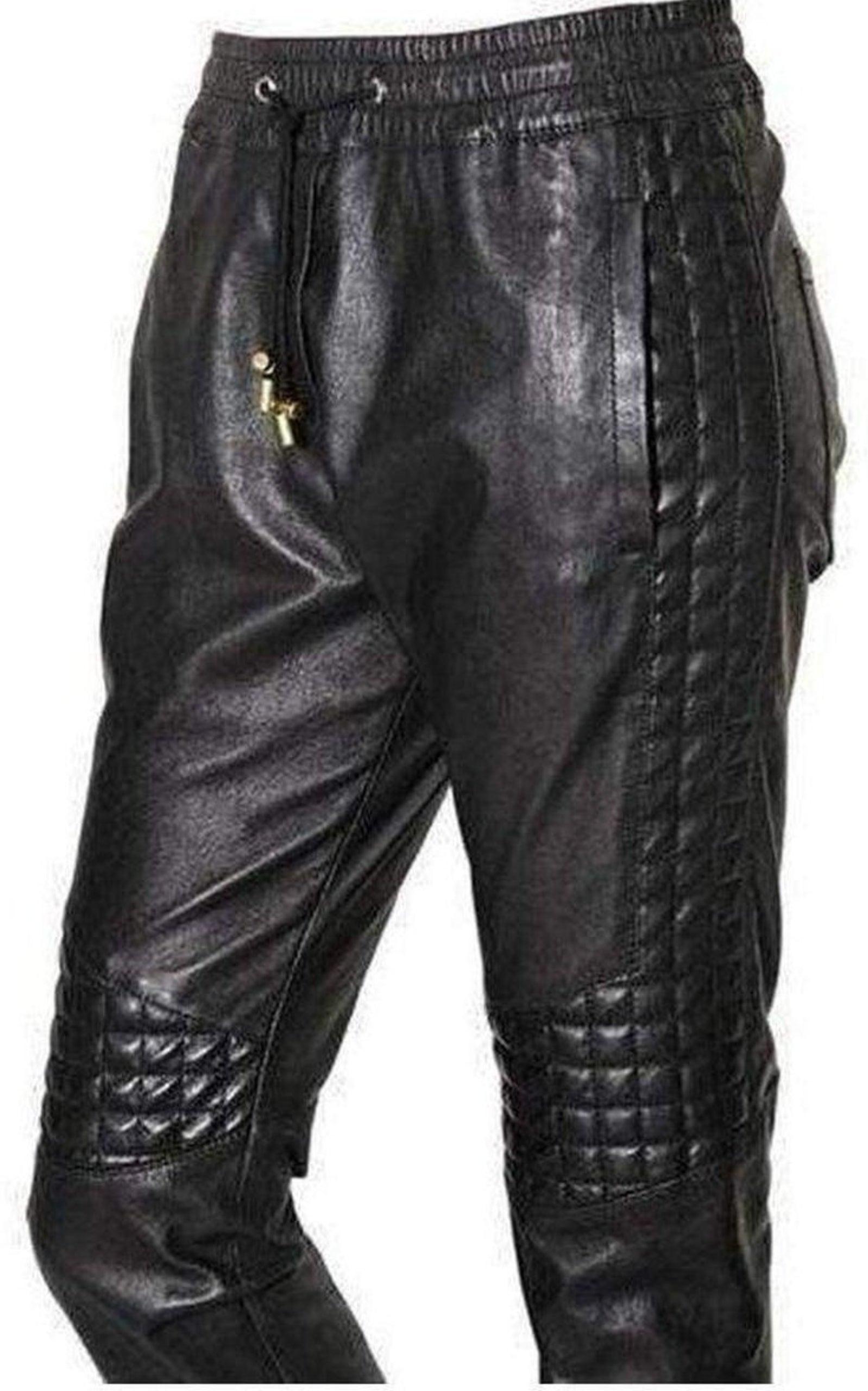  BalmainLeather Trouser Pants - Runway Catalog