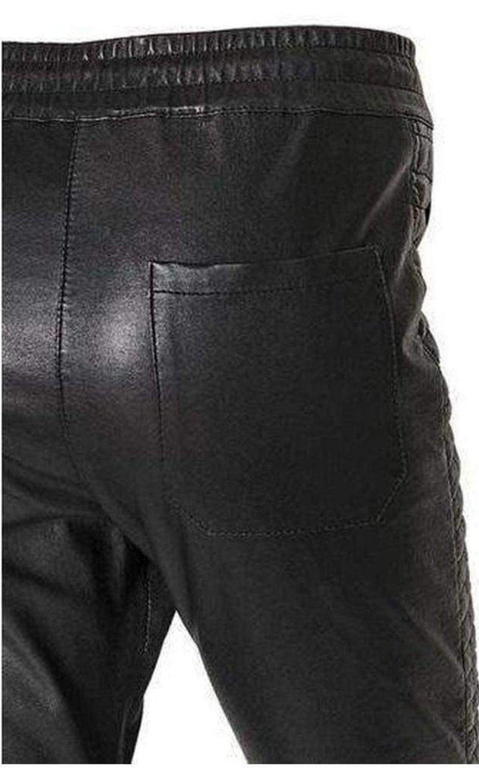 Balmain Leather Trouser Pants
