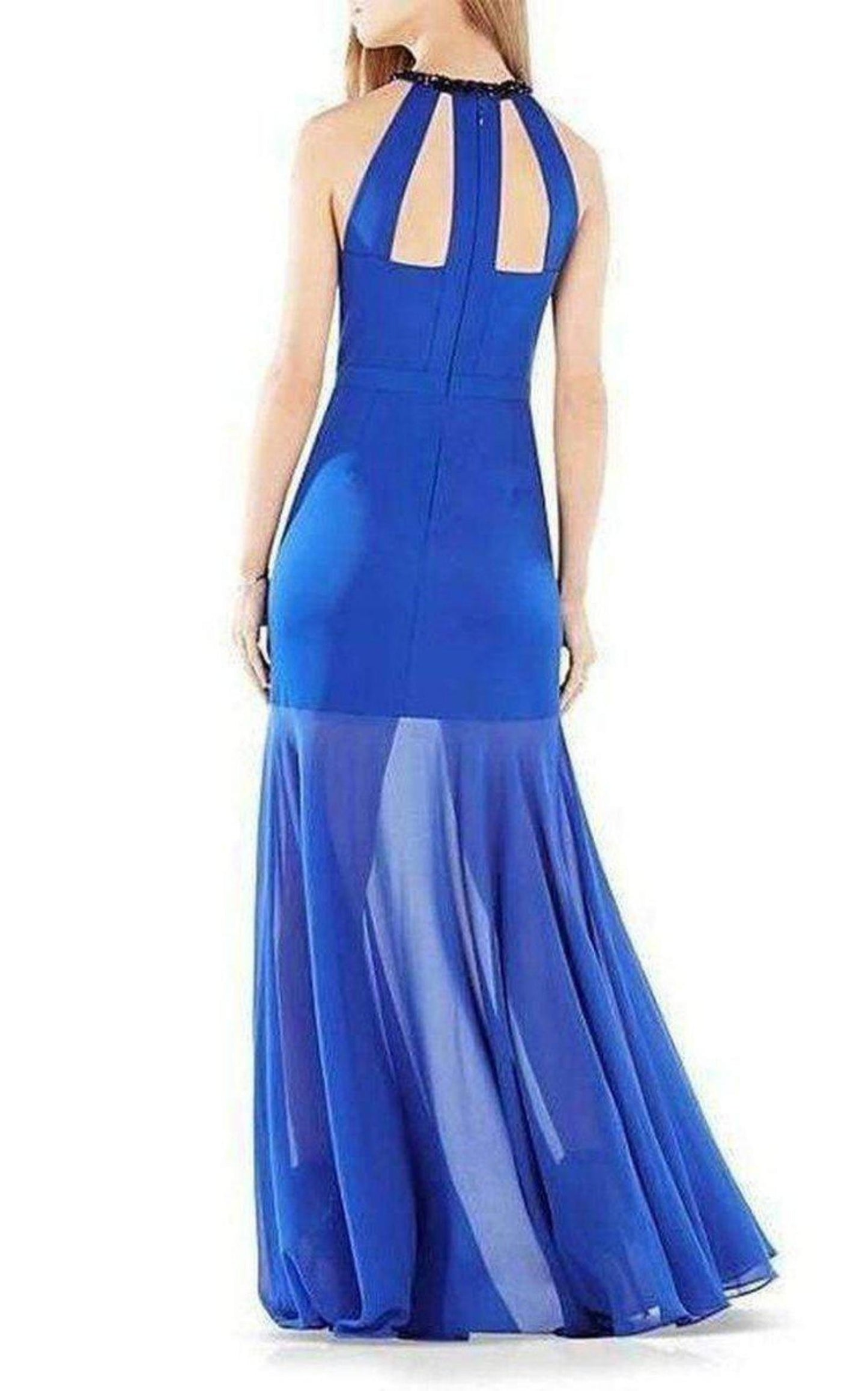  BCBGMAXAZRIALeonora Royal Blue Gown - Runway Catalog