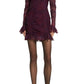  Alessandra RichLeopard Print Silk Georgette Mini Dress - Runway Catalog