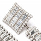  Alessandra RichLong Crystal-embellished Earrings - Runway Catalog