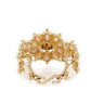  Vivienne WestwoodLusaka Pleated Gold Bracelet - Runway Catalog