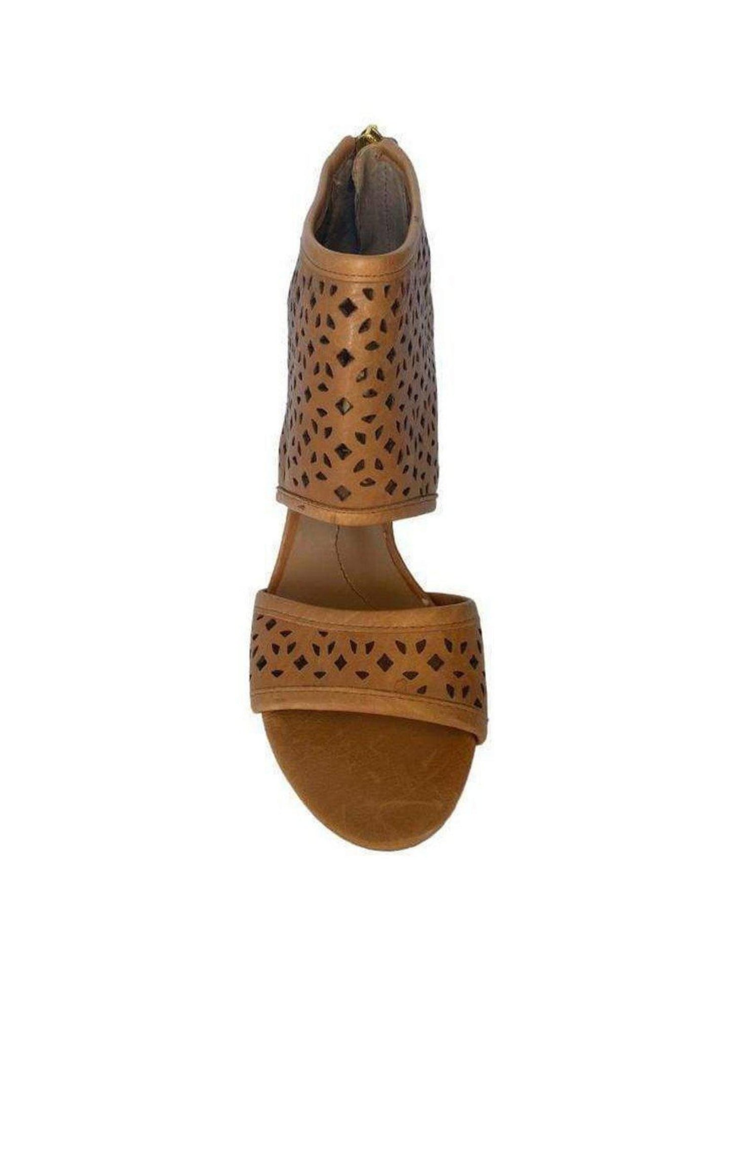 Ma-Helena Peep Toe Leather Sandal Shoes