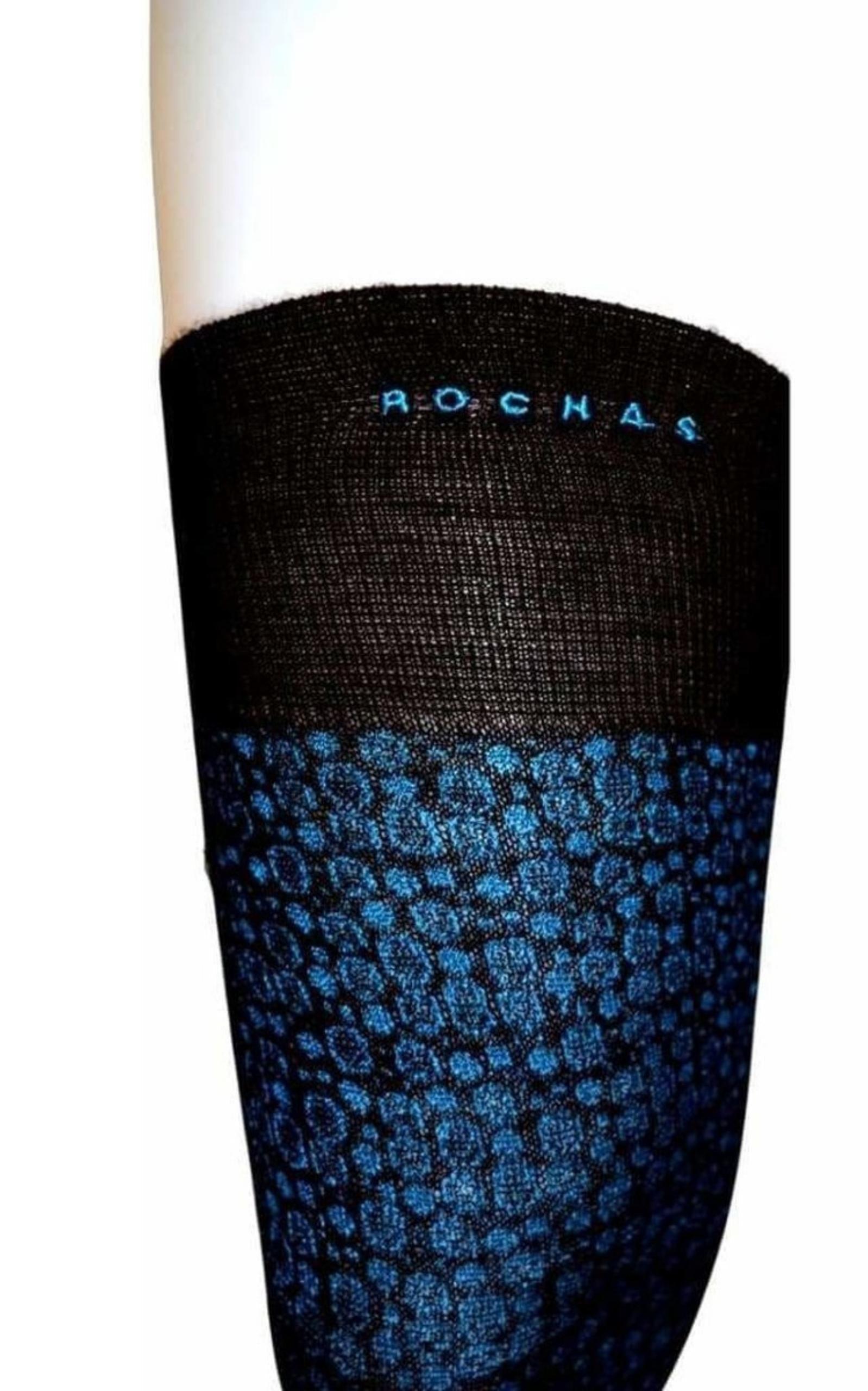  RochasMerino Wool Luxurious Logo Stockings - Runway Catalog