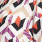  Dries Van NotenMulticolor Floral Geometric Print Silk Shirt - Runway Catalog