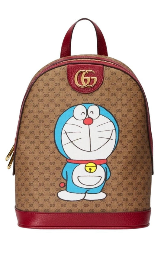  GucciNatural Doraemon X Small Backpack - Runway Catalog