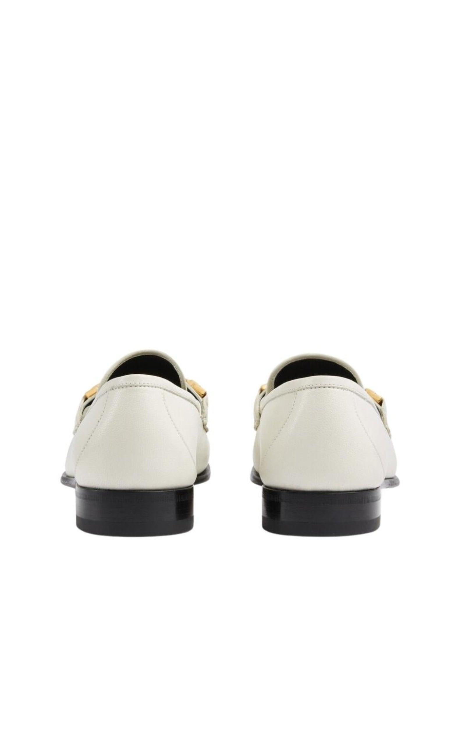  GucciOff-White Curb Chain Loafers - Runway Catalog