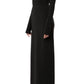  Carolina HerreraOff-the-shoulder Long-sleeve Dress - Runway Catalog