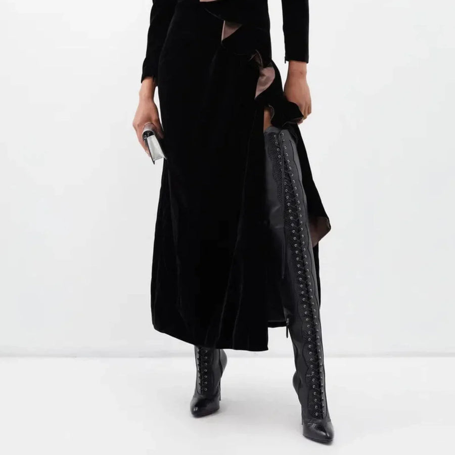 Discover the over the knee boots collection on Runwaycatalog.com