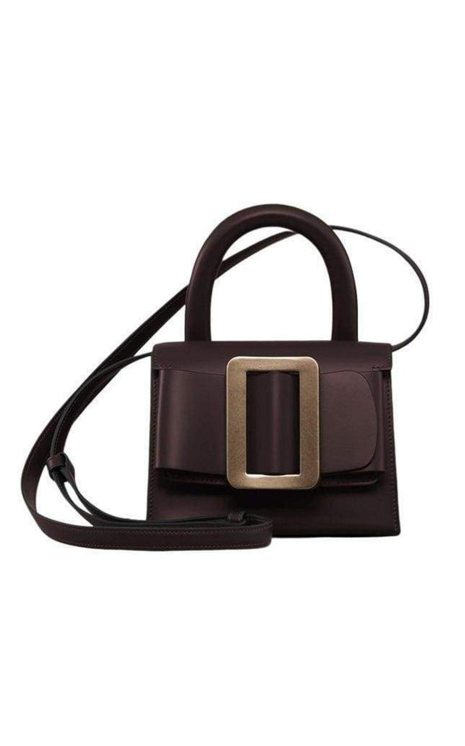Boyy Buckle-Detail Mini Leather Shoulder Bag