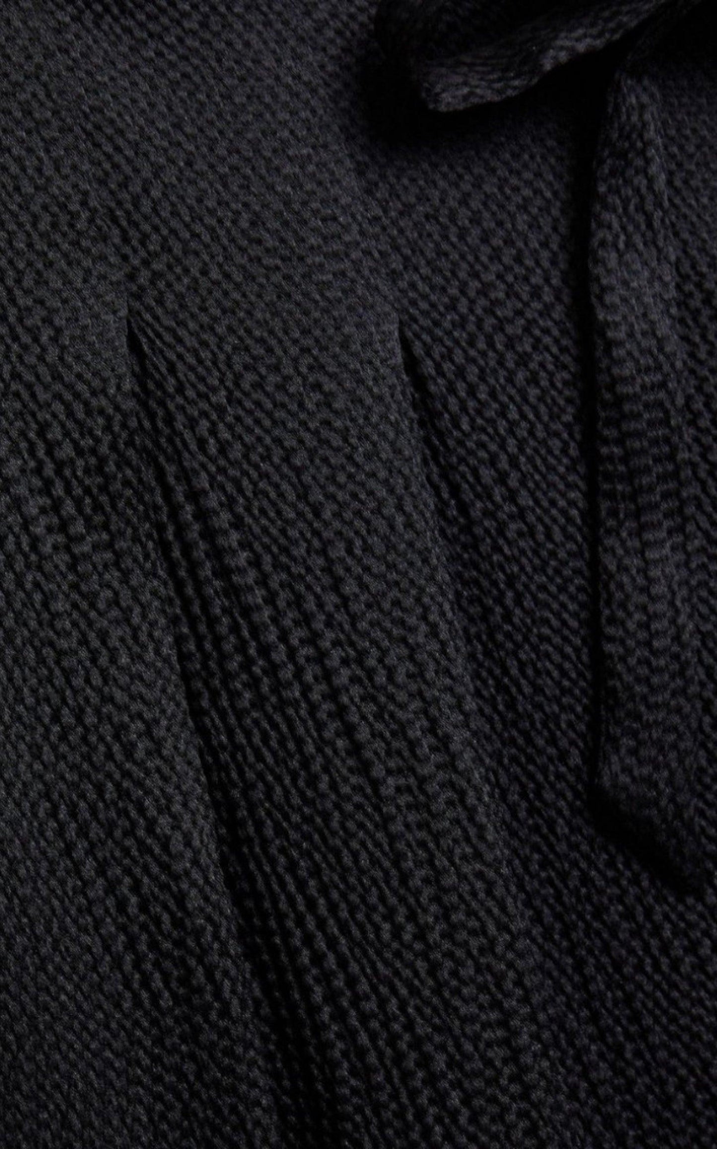  BalmainPeak Lapel Knitted Jumpsuit - Runway Catalog