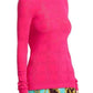  VersacePerforated Logo Stretch Knit Sweater - Runway Catalog