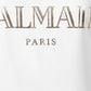  BalmainPrinted Logo Sleeveless T-shirt - Runway Catalog