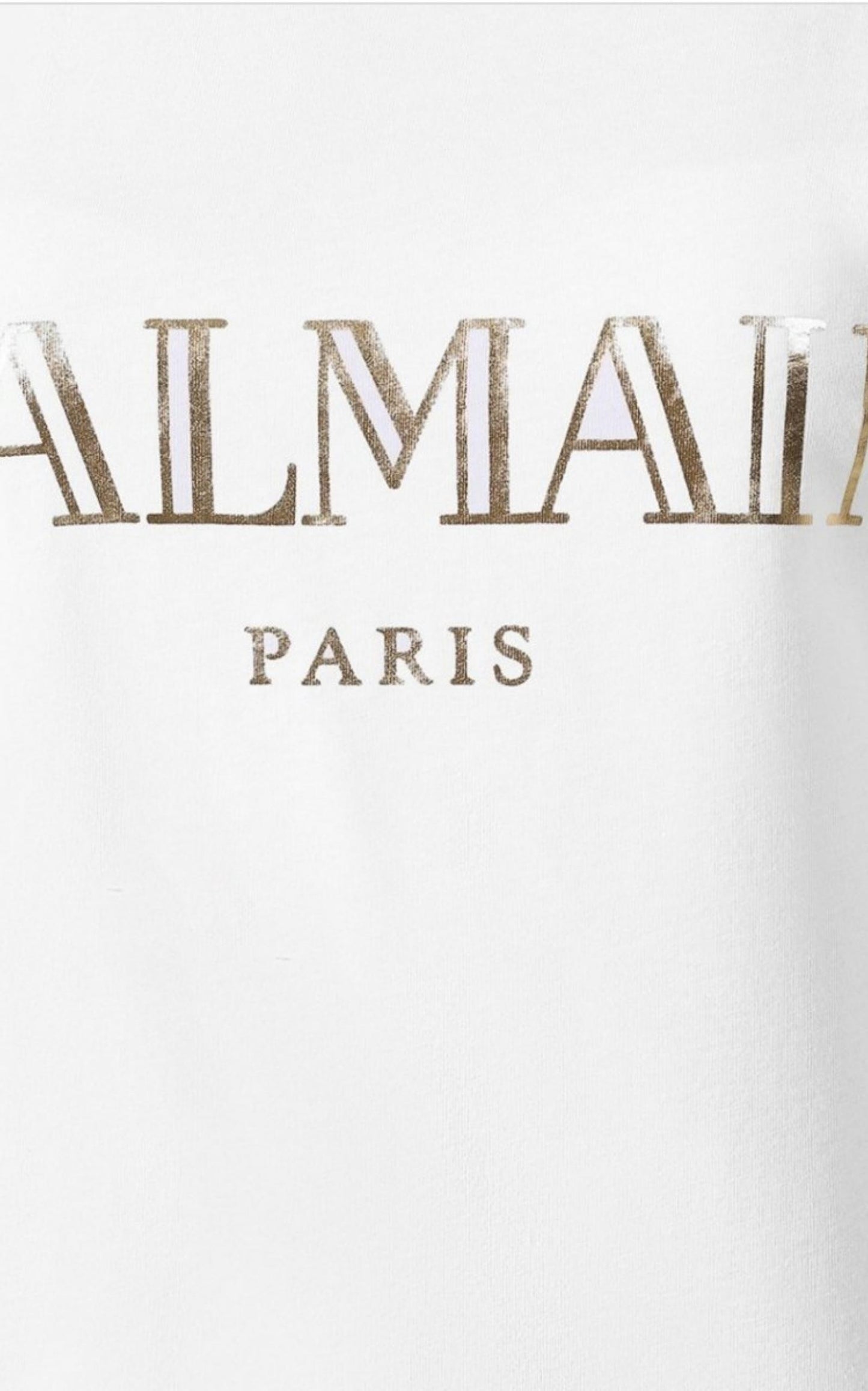  BalmainPrinted Logo Sleeveless T-shirt - Runway Catalog