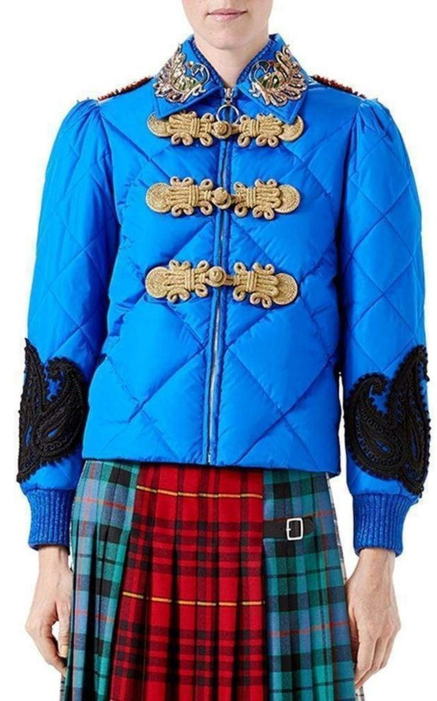  GucciQuilted Bomber Jacket - Runway Catalog