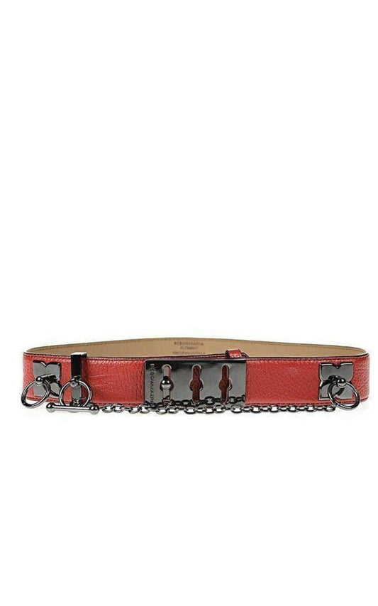 Red Toggle Waist Belt