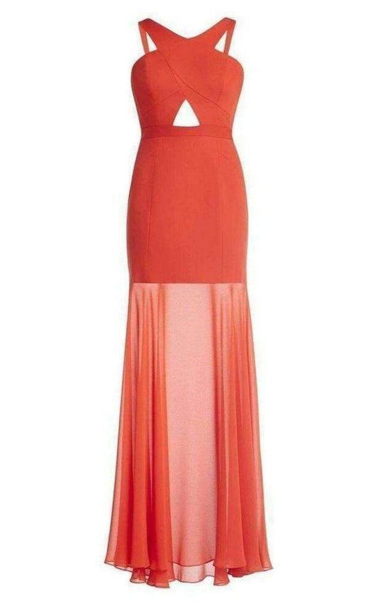 Ria Criss-Cross Front Gown